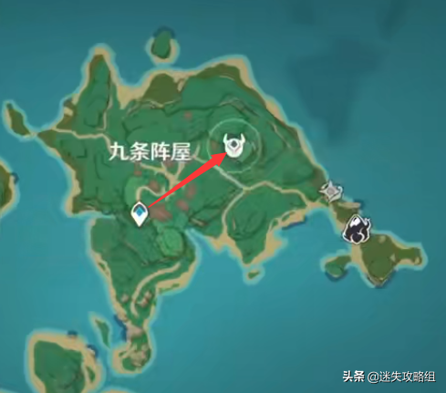 原神稻妻45个支线任务位置（原神岩藏流武艺帐位置攻略）