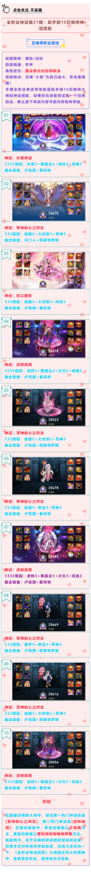 DNF召唤师用什么武器（召唤师召唤师神话搭配攻略）
